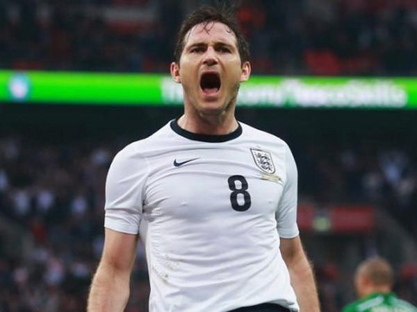 Lampard số áo bao nhiêu trong đội tuyển Anh