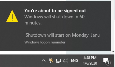 Cách hẹn giờ tắt máy tính đơn giản không cần phần mềm bước 3