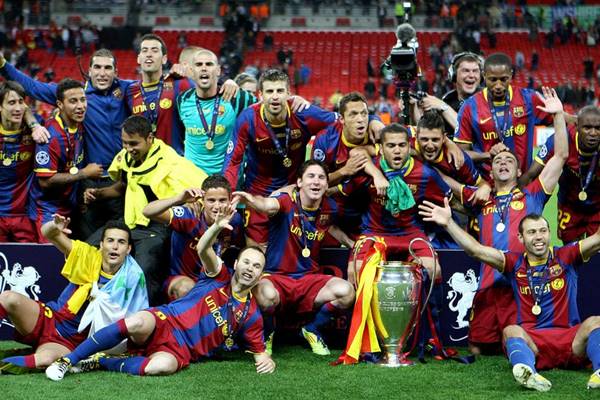 Barcelona vô địch cú C1 năm 2011